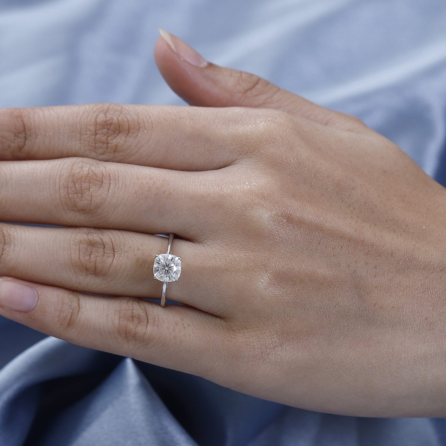 best moissanite stone wedding ring for gift for girlfriend